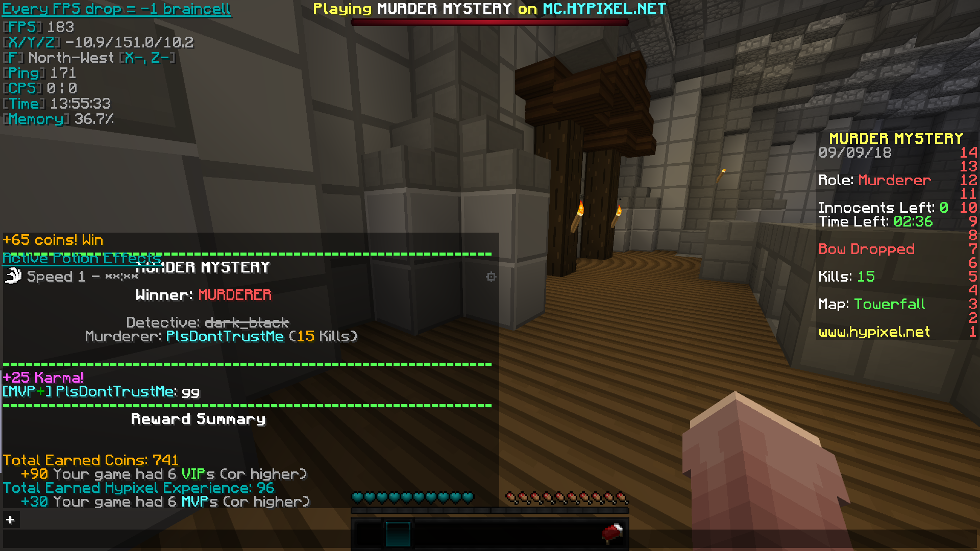 Achievement Rush A Murder Mystery Achievement Guide Hypixel - img